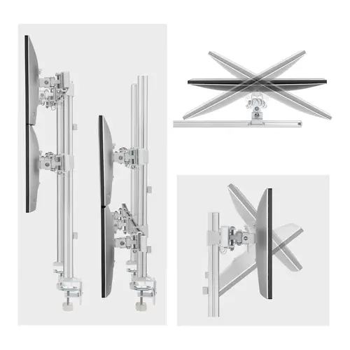 6-MONITOR-ARM-A soporte para monitor 81,3 cm (32") Escritorio Blanco - Imagen 8