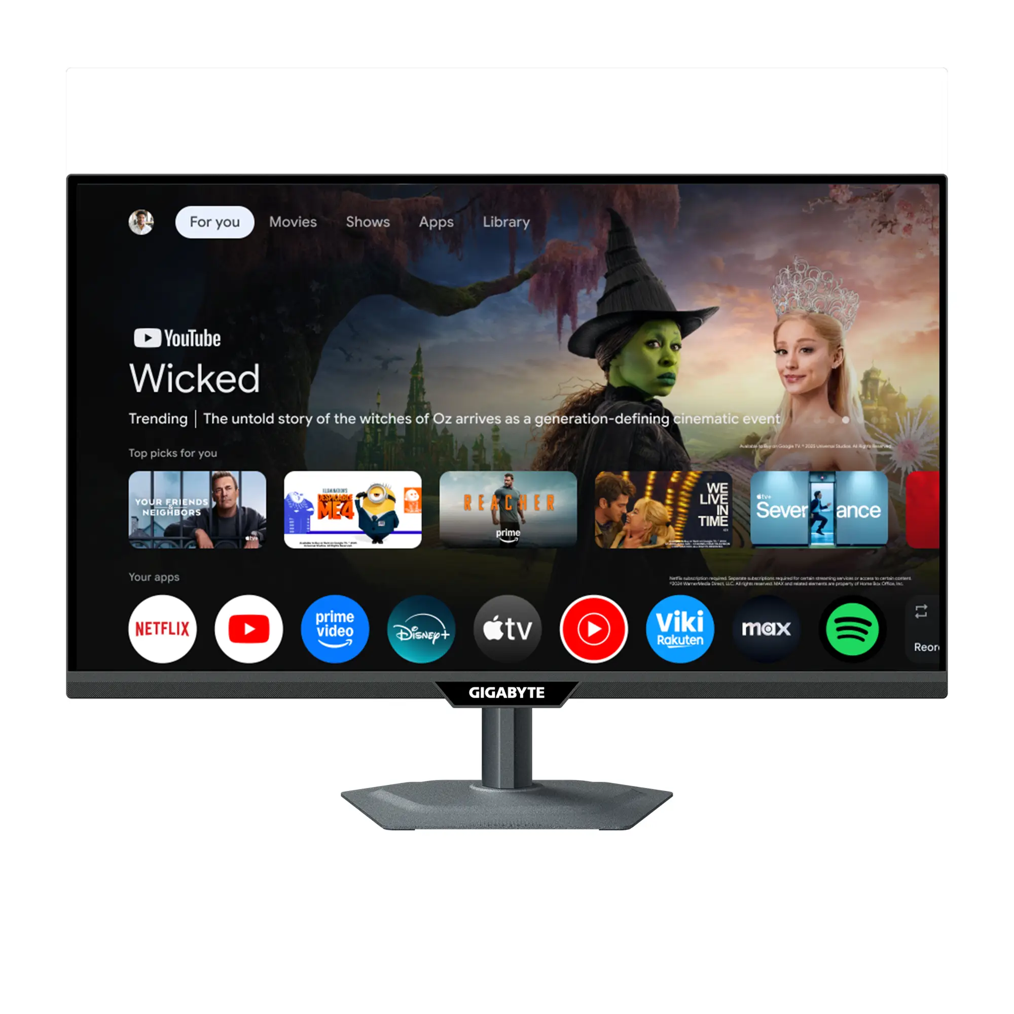 M27QS Monitor Inteligente 27" 2K QHD