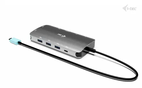 USB-C Metal Nano 3x Display (DP, HDMI and VGA) Docking Station + Power Delivery 100 W - Imagen 3