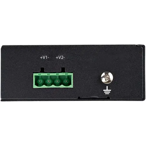 Inyector Industrial PoE Gigabit - 30W - 802.3at PoE+ de 48 a 56V DC - de Montaje en Riel DIN - de -40 a 75C (POEINJ1G30W) - Imagen 2
