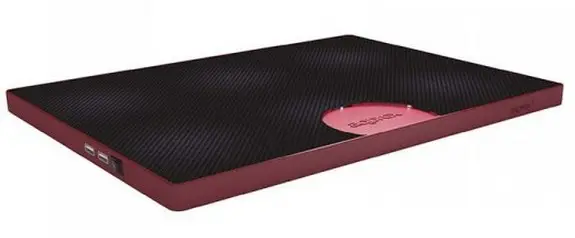 appNBC05R almohadilla fría 39,1 cm (15.4") Negro, Rojo