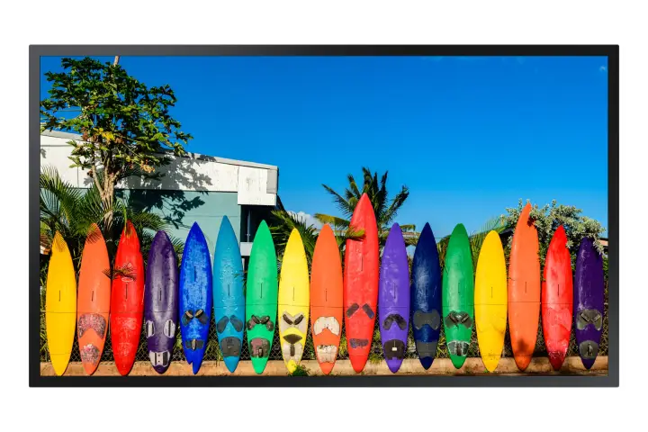 OM46B Pantalla plana para señalización digital 116,8 cm (46") LCD Wifi 4000 cd / m² Full HD Negro Tizen 5.0 24/7