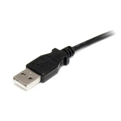 Cable Adaptador de Alimentación de 90cm USB a Conector Coaxial Tipo H 5V DC - Macho a Macho - Imagen 2