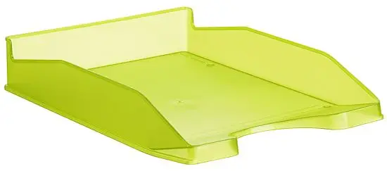 742 KW TL bandeja de escritorio/organizador Poliestireno Verde