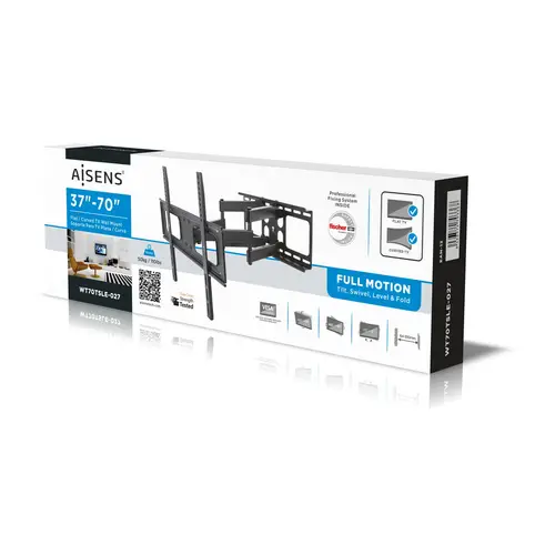 WT70TSLE-027 soporte para TV 177,8 cm (70") Negro - Imagen 8