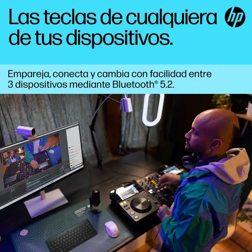 Teclado multidispositivo compacto 350 con Bluetooth - Imagen 8