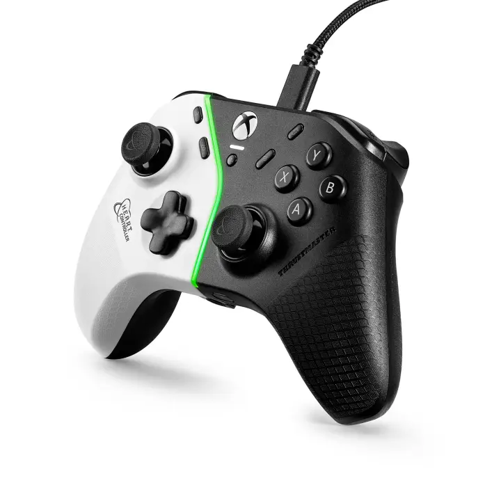 H.E.A.R.T. Negro, Blanco USB Gamepad PC, Xbox One, Xbox One S, Xbox One X