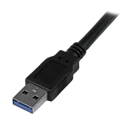 Cable USB 3.0 SuperSpeed Negro de 3 metros - A Macho a B Macho - Imagen 3
