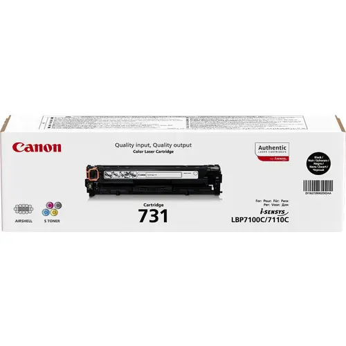 731 cartucho de tóner 1 pieza(s) Original Negro - Imagen 3