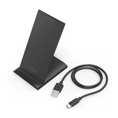 QI-FC10S Smartphone Negro USB Cargador inalámbrico Carga rápida Interior - Imagen 2