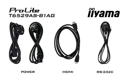 T6529AS-B1AG pantalla de señalización Panel plano interactivo 163,8 cm (64.5") LED Wifi 500 cd / m² 4K Ultra HD Negro Pantalla táctil Procesador incorporado Android 24/7 - Imagen 15