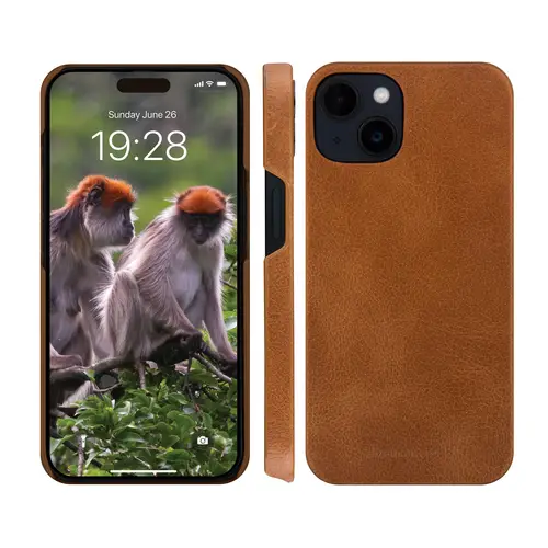 Lynge funda para teléfono móvil Folio Marrón - Imagen 4