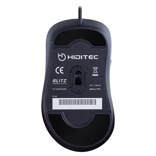 Blitz ratón Juego mano derecha USB tipo A IR LED 3500 DPI - Imagen 2