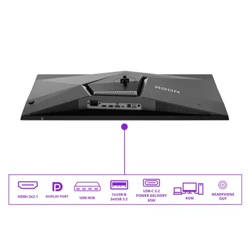 AGON PRO AG326UZD2 pantalla para PC 80 cm (31.5") 3840 x 2160 Pixeles 4K Ultra HD OLED Negro - Imagen 4