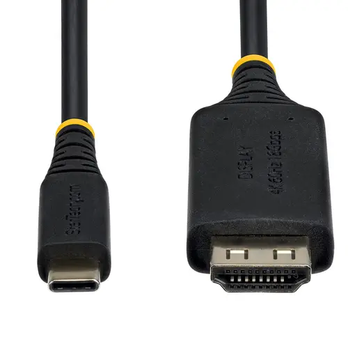 Cable Adaptador USB-C a HDMI de 3m con Conector HDMI de Agarre - 4K 60Hz - HDR - Conversor de Vídeo Unidireccional Tipo C a HDMI - Compatible con Thunderbolt - Para MacBook, Dell, Lenovo - Imagen 9
