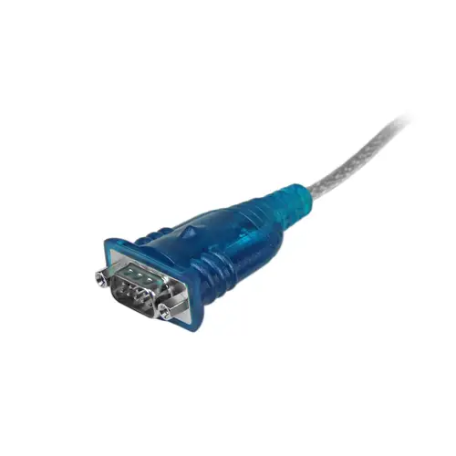 Cable Adaptador USB a Serie RS232 de 1 Puerto Serial DB9 - Macho a Macho - Imagen 2