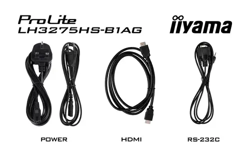 LH3275HS-B1AG pantalla de señalización Pantalla plana para señalización digital 81,3 cm (32") LCD Wifi 500 cd / m² Full HD Negro Procesador incorporado Android 11 24/7 - Imagen 18