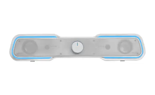 MSBXW Blanco, Barra de Sonido RGB, Bluethooth 5.0+Jack 3.5, Sonido DSP 10W - Imagen 6