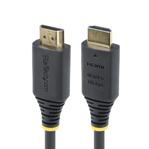 Cable HDMI Certificado Premium de Alta Velocidad de 4m - 4K 60Hz/1440p 144Hz - HDR10/HDCP 2.2/ARC - 18Gbps - UHD - Cable HDMI 2.0 - Recubrimiento de TPE - Imagen 1