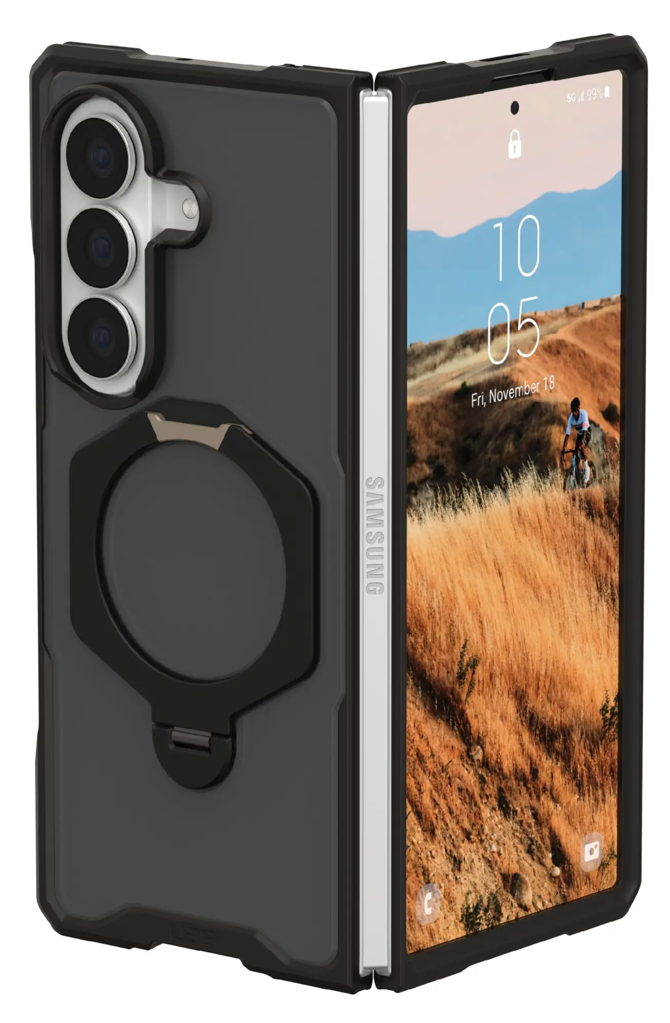 214564113131 funda para teléfono móvil 20,3 cm (8") Ceniza