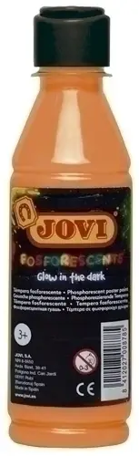 TEMPERA JOVI LIQ.FOSFOR.250 ml NARANJA