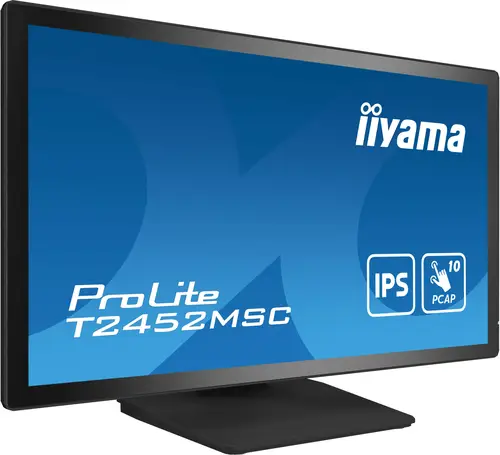 ProLite T2452MSC-B1 pantalla para PC 60,5 cm (23.8") 1920 x 1080 Pixeles Full HD LCD Pantalla táctil Multi-usuario Negro - Imagen 3
