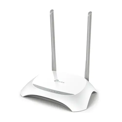 TL-WR850N router inalámbrico Ethernet rápido Banda única (2,4 GHz) Gris, Blanco - Imagen 2