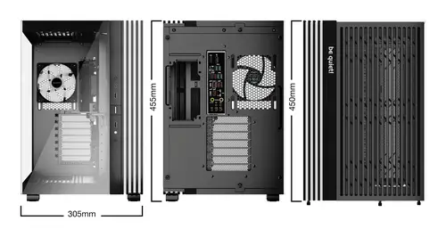 LIGHT BASE 600 LX Black Midi Tower Negro - Imagen 2