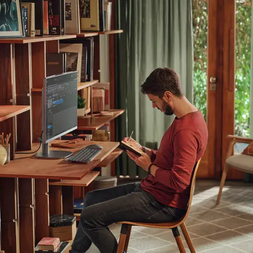 OmniStudio X 27-cs0015ns PC Intel Core Ultra 5 125H 68,6 cm (27") 1920 x 1080 Pixeles PC todo en uno 16 GB DDR5-SDRAM 512 GB SSD Windows 11 Home Wi-Fi 7 (802.11be) Plata - Imagen 21