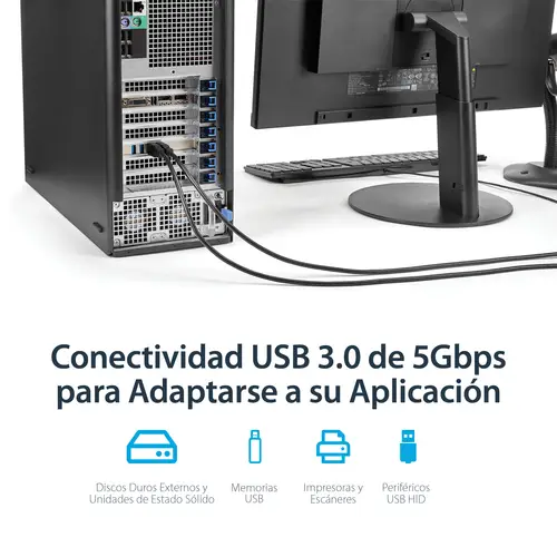 Adaptador Tarjeta PCI Express PCI-E 4 Puertos USB 3.0 UASP 2 Canales de 5Gbps con Alimentación Molex SATA - Imagen 11