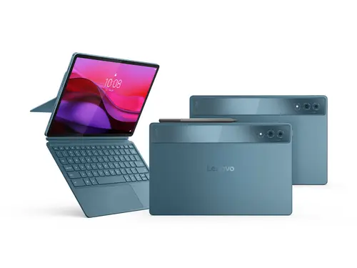 Yoga Tab Plus Qualcomm Snapdragon 256 GB 32,3 cm (12.7") 16 GB Wi-Fi 7 (802.11be) Android 14 Verde azulado - Imagen 18