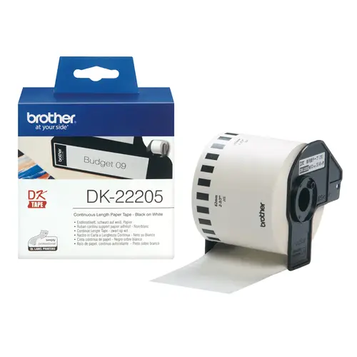 DK-22205 cinta para impresora de etiquetas Negro sobre blanco - Imagen 1