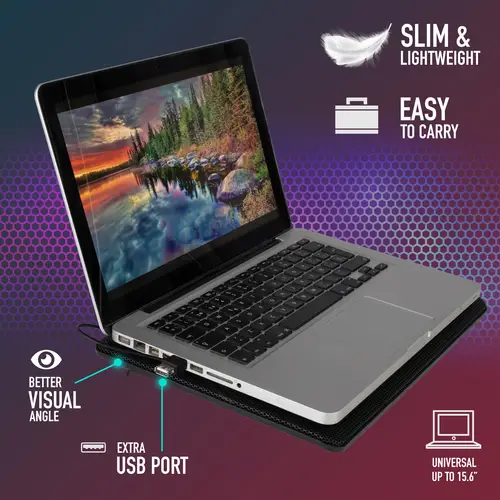 Jetstand almohadilla fría 39,6 cm (15.6") 1000 RPM Negro - Imagen 6