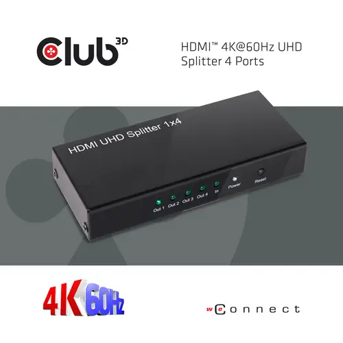 HDMI 2.0 UHD Splitter 4 Ports - Imagen 7