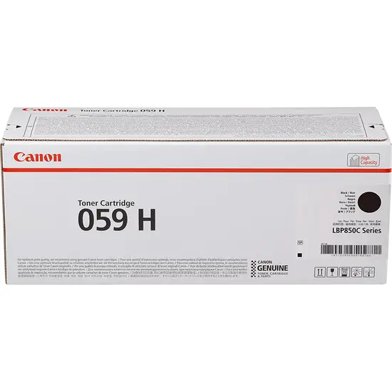059H BK cartucho de tóner 1 pieza(s) Original Negro