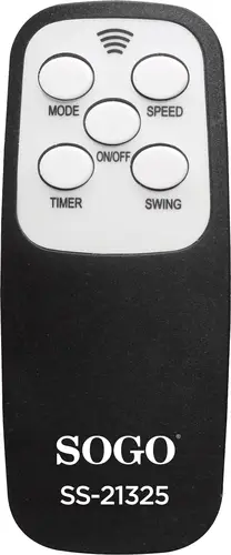 VEN-SS-21325 ventilador Negro - Imagen 1