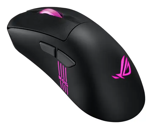 ROG Keris II Origin BLK ratón Juego mano derecha RF Wireless + Bluetooth + USB Type-A Óptico 42000 DPI - Imagen 4
