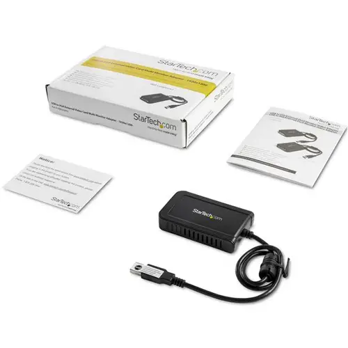 Adaptador de Vídeo Externo USB a VGA - Tarjeta Gráfica Externa Cable - 1920x1200 - Imagen 6