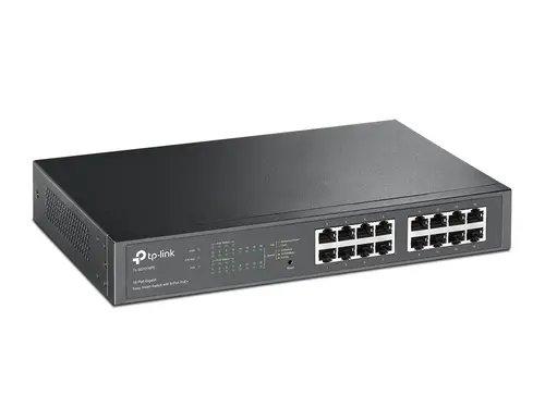 TL-SG1016PE Gestionado L2 Gigabit Ethernet (10/100/1000) Energía sobre Ethernet (PoE) 1U Negro - Imagen 2