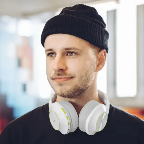 Spirit Calypso II Auriculares Inalámbrico Diadema Llamadas/Música Bluetooth Verde, Gris, Blanco - Imagen 6