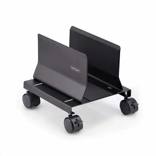 Carrito para Caja Torre de Ordenador - Carrito con Ruedas para CPU - Soporte Ajustable para CPU - de Acero - Carga de 21kg - Imagen 2