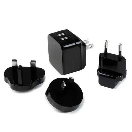 Cargador de Pared USB de 2 Puertos para Tablets Smartphones - Cargador de Alta Potencia para Viajes - Imagen 5
