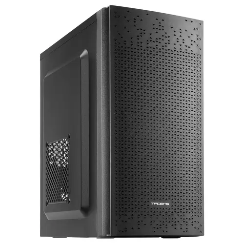 AC6, Caja Ordenador Compacta Micro ATX, Frontal Malla Refrigeración, USB 3.0, Negro - Imagen 1