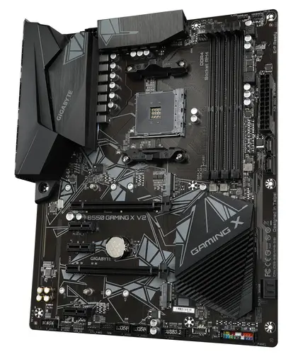 B550 Gaming X V2 Placa base - Procesadores AMD Ryzen 5000, VRM de 10+3 fases, hasta 4733 MHz DDR4, 1xPCIe 4.0 + 1xPCIe 3.0 M.2, LAN 1GbE, USB 3.2 Gen 2 - Imagen 4