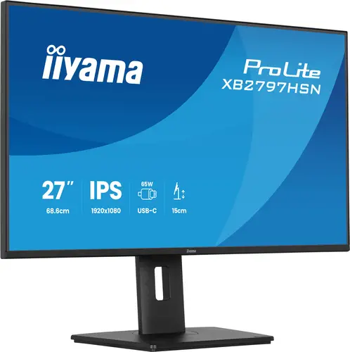 ProLite XB2797HSN-B1 pantalla para PC 68,6 cm (27") 1920 x 1080 Pixeles Full HD LCD Negro - Imagen 5