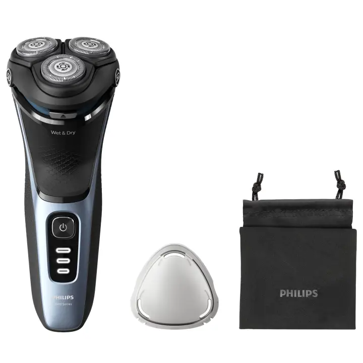 Shaver 3000 Series S3243/12 Afeitadora eléctrica en seco y en h�..