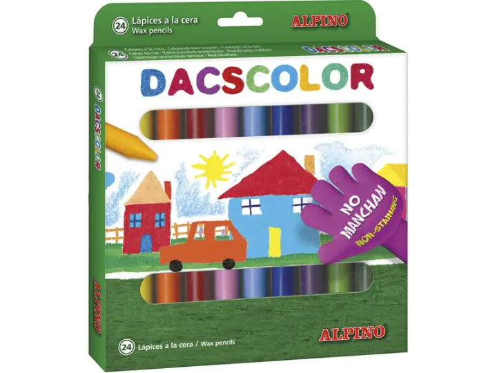 DAC COLOR ESTUCHE 24 CERAS DC050295