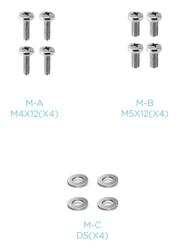 Soporte de Mesa, Giratorio e Inclinable, Vertical, para 2 Pantallas 13-32, Negro - Imagen 5