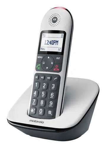 CD5001 Teléfono DECT Identificador de llamadas Gris - Imagen 1