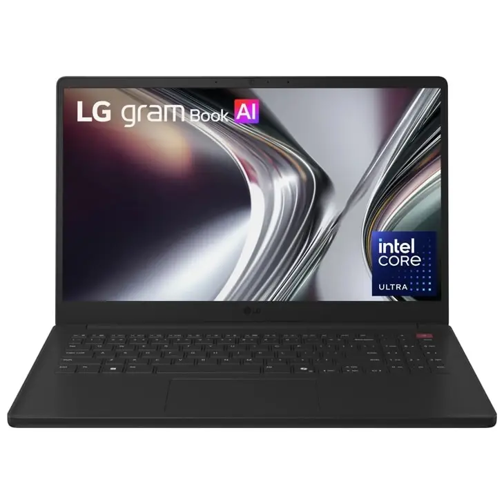 Gram Book Copilot+ PC Intel Core Ultra 5 115U Portátil 39,6 cm (15.6") Full HD 16 GB DDR5-SDRAM 512 GB SSD Wi-Fi 6 (802.11ax) Windows 11 Home Negro